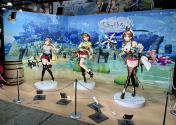 《萊莎的鍊金工房 3 ～終結之鍊金術士與秘密鑰匙～》情報公開 東京電玩展萊莎等身模型一窺大腿進化程度