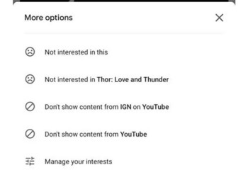 YouTube 終於可以在 Google 探索封鎖特定頻道，怎麼使用看這裡