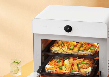 小米米家智慧氣炸烤箱眾籌推出，30L 大容量，還能烤 Pizza！
