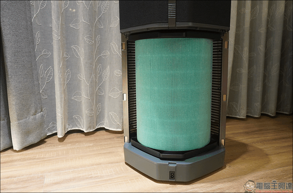 Acerpure 黑武士高效淨化空氣清淨機開箱 ｜UVC LED 紫外線殺菌、CO2偵測，捍衛家中空氣品質！ - 電腦王阿達
