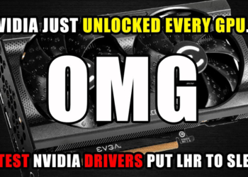 不再限制挖礦了！NVIDIA 官方最新驅動解除 LHR 顯卡限制，釋放完整挖礦效能