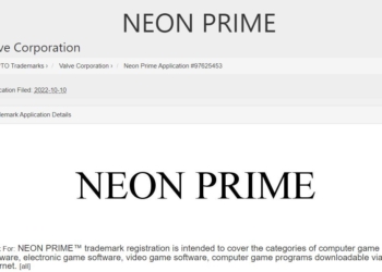 Valve 為一款神祕新作「Neon Prime」註冊商標，立刻在玩家之間引爆各種推測
