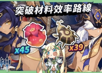 【原神】賽諾&坎蒂絲🌱15分鐘速採突破素材▸聖金蟲39個、赤念果45個，沙漠地面效率路線分享！▹璐洛洛◃