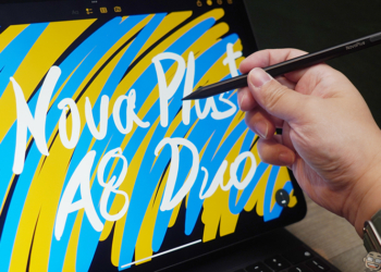 NovaPlus Pencil A8 Duo 開箱｜全球首創磁吸雙模充電 iPad 觸控筆，支援雙擊切換橡皮擦工具