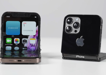 iPhone V 全球首款摺疊 iPhone 登場！耗時 300 天，以 iPhone X 為原型改造而成