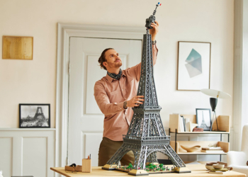 樂高 LEGO 推出全新「巴黎艾菲爾鐵塔」大型積木模型，以 10,001 個零件組成、高達 1.5 公尺