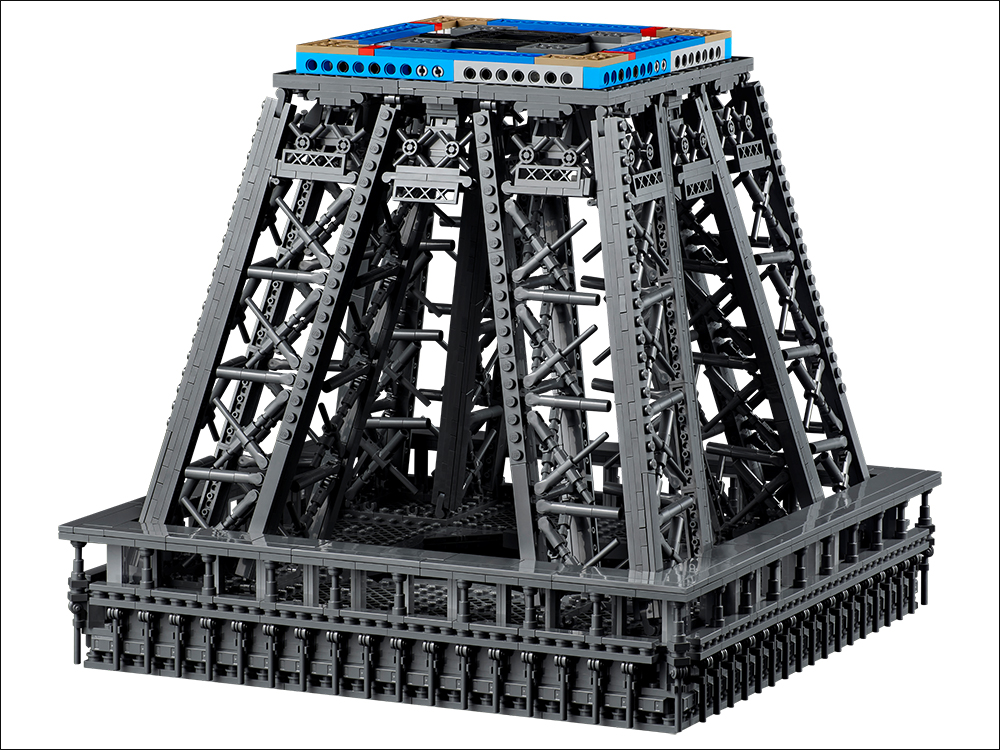 樂高 LEGO 推出全新「巴黎艾菲爾鐵塔」大型積木模型，以 10,001 個零件組成、高達 1.5 公尺 - 電腦王阿達