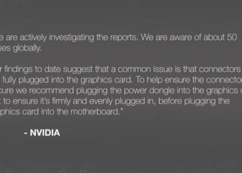 NVIDIA 公布 12VHPWR 供電燒毀調查結果：用戶沒有正確插入接頭導致