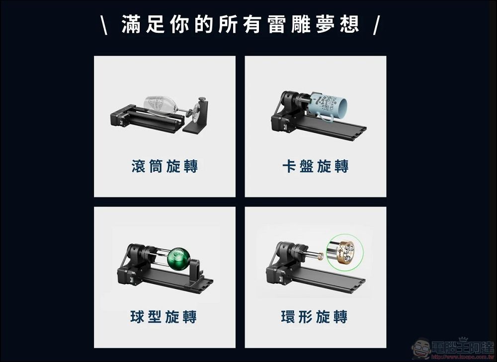 全新二極體雷雕機 xTool D1 Pro(20W)：更快、更大功率、更全面的雷射雕刻體驗 - 電腦王阿達