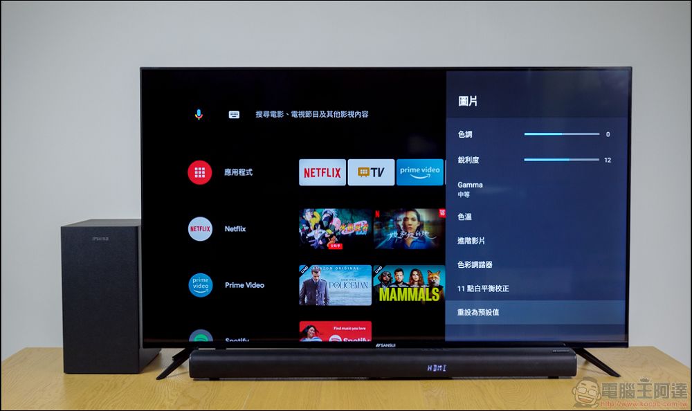置身電影級震撼全景聲效頂級家庭劇院組 山水天空聲道 SoundBar X 4K QLED 量子智慧電視 - 電腦王阿達