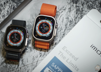 Apple Watch Ultra 超越防護與手感極限的秘密：imos PVDSS 不鏽鋼錶框與藍寶石螢幕貼體驗心得