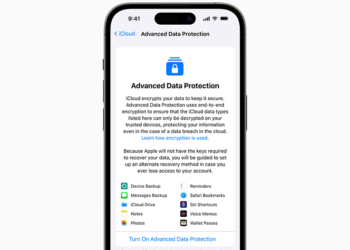 蘋果 iCloud 雲端備份與照片開始導入點對點加密機制