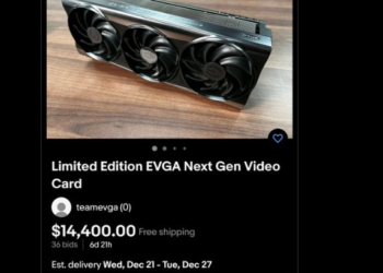EVGA GeForce RTX 4090 顯卡原型現身 eBay 拍賣，競標價超過 40 萬台幣