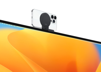 將 iPhone 化身高級 Webcam 的 Magsafe 支架出「桌機版」了