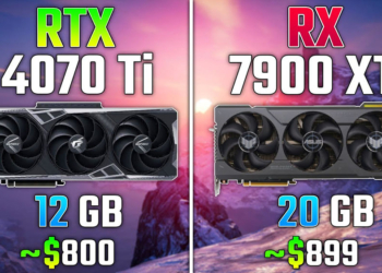 RTX 4070 Ti vs RX 7900 XT 七款遊戲實測，哪一張最值得入手？