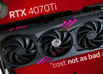 連美國微星都認同 RTX 4080 的低 CP 值，並表示 RTX 4070 Ti 更值得買