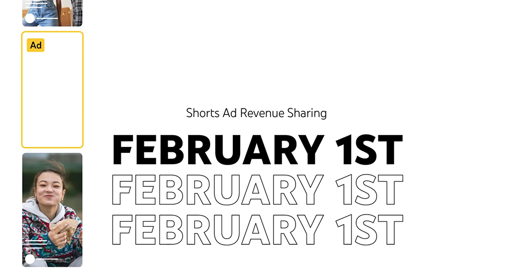 YouTube Shorts 啟動廣告收益