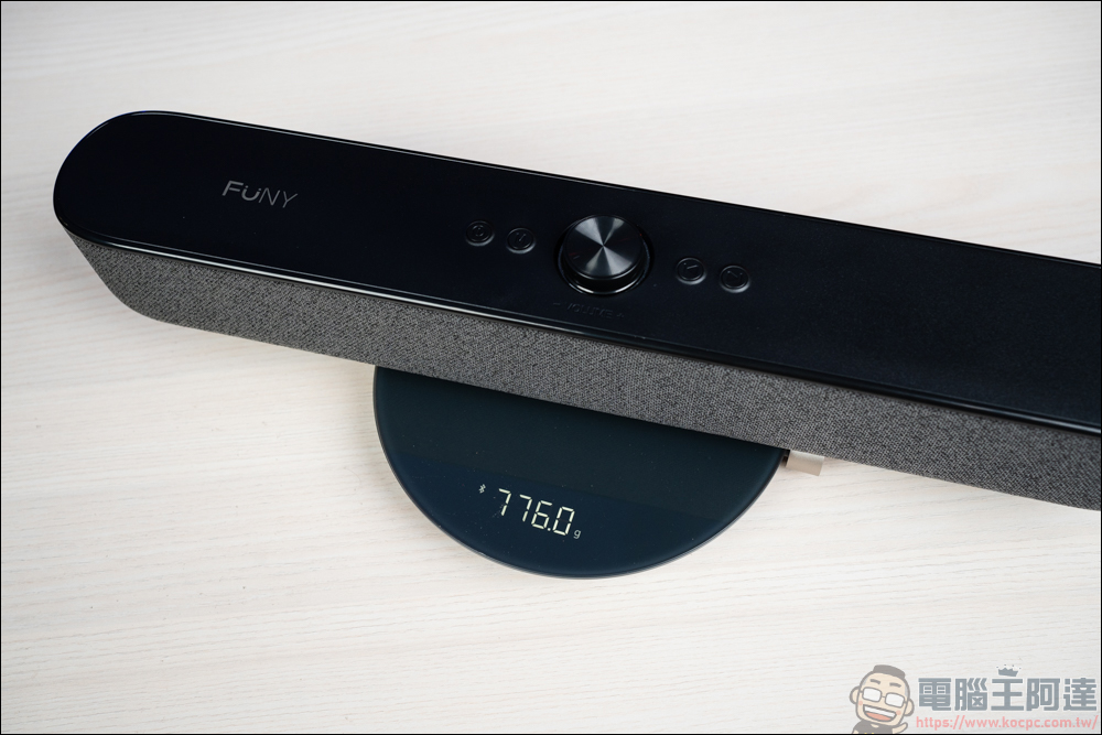 FUNY Let me fun Soundbar 藍牙劇院音響，雙喇叭串接為你打造震撼的環繞式音場 - 電腦王阿達