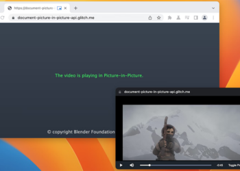 Chrome 帶來功能更強的 PiP 畫中畫／子母畫面，居然連番茄鐘都可以用（咦）