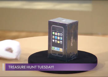 再有 2007 年初代 iPhone 現身拍賣市場，預估至少可賣出 5 萬美元