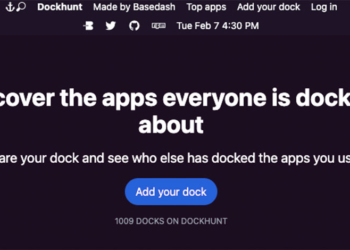 Dockhunt 網站可讓你觀摩別人的 MacOS Dock，還能發現新應用