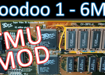 國外 YT 頻道魔改 27 年前的 Voodoo 1 顯卡，遊戲效能瞬間提升 15%