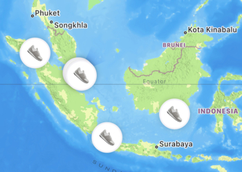 外媒用 AirTags 踢爆陶氏化學和新加坡政府的球鞋回收計畫，實際上被賣到印尼