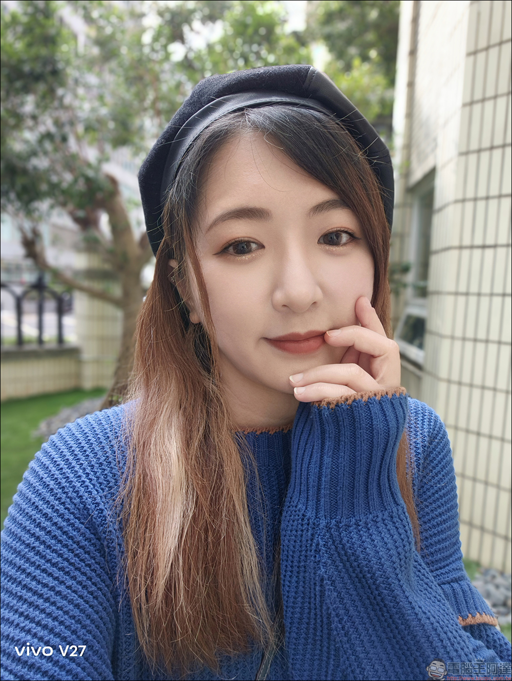 vivo V27 5G自帶光環人像神機開箱｜獨創時尚柔光環、最豐富美妝美顏模式前後 5000 萬畫素，全球首發天璣 7200 處理器 - 電腦王阿達
