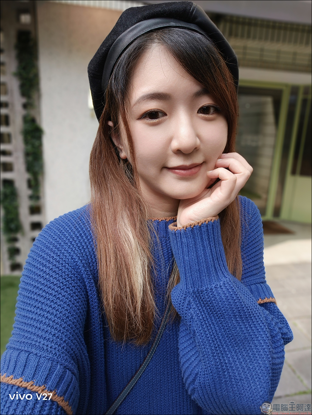 vivo V27 5G自帶光環人像神機開箱｜獨創時尚柔光環、最豐富美妝美顏模式前後 5000 萬畫素，全球首發天璣 7200 處理器 - 電腦王阿達