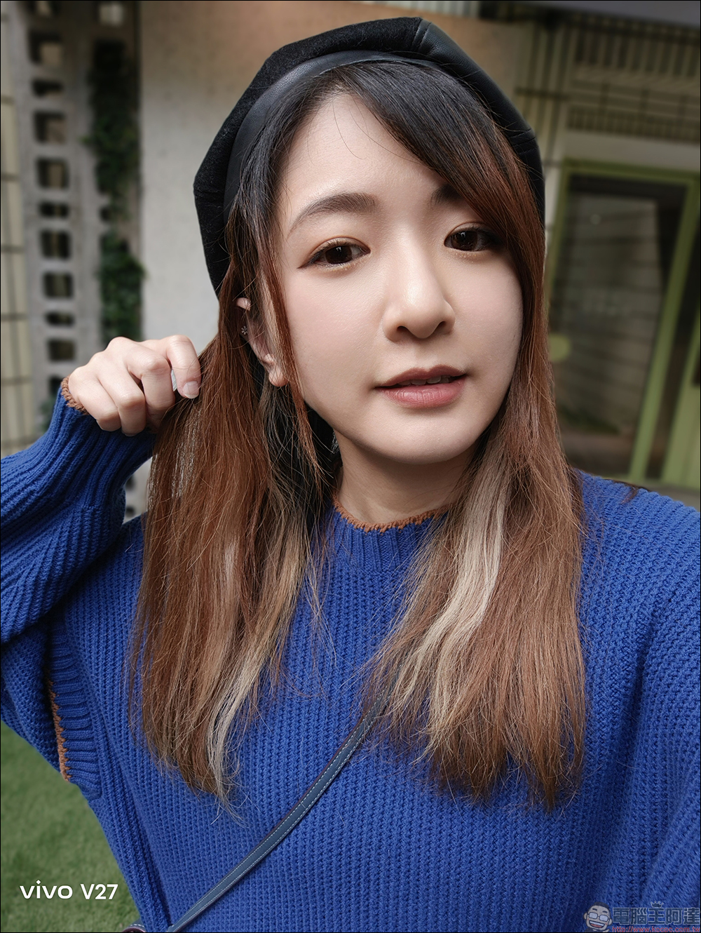 vivo V27 5G自帶光環人像神機開箱｜獨創時尚柔光環、最豐富美妝美顏模式前後 5000 萬畫素，全球首發天璣 7200 處理器 - 電腦王阿達