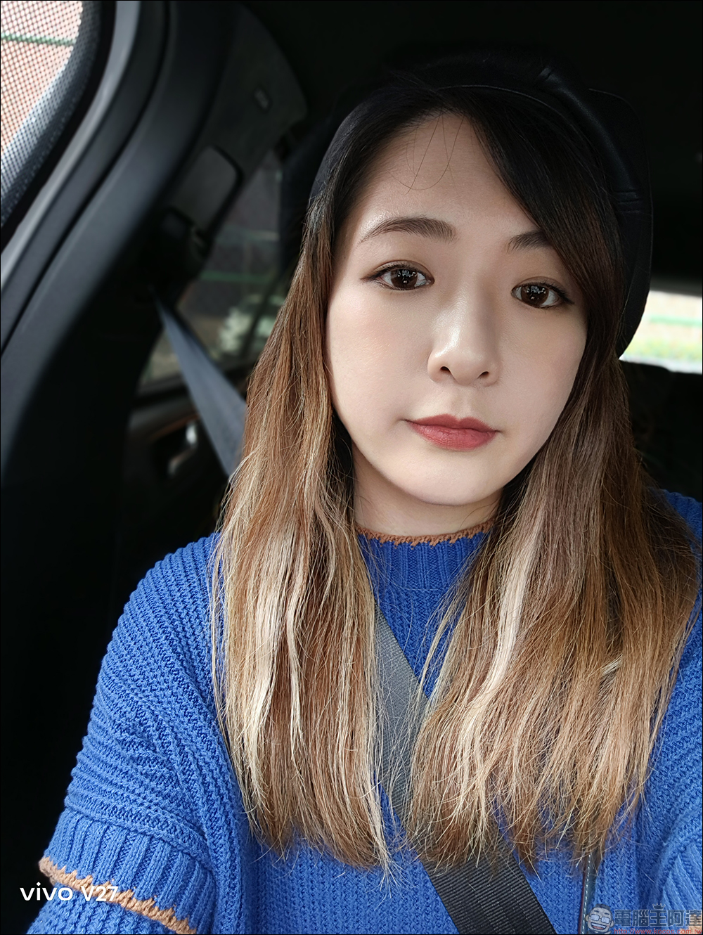 vivo V27 5G自帶光環人像神機開箱｜獨創時尚柔光環、最豐富美妝美顏模式前後 5000 萬畫素，全球首發天璣 7200 處理器 - 電腦王阿達