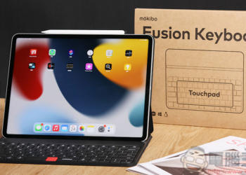 mokibo fusion 無線鍵盤 2.0 （iPad Pro 12.9 吋）開箱實測：多系統支援、多設備連線，觸控、打字手感全面升級