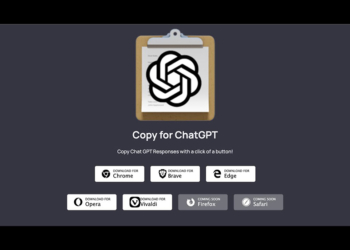 Copy for Chat GPT 擴充功能，為 ChatGPT 加入一鍵複製回答內容按鈕，也支援快捷鍵