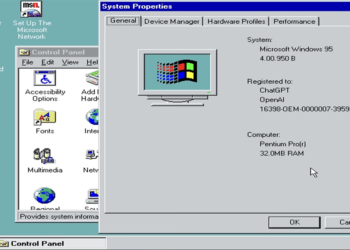國外 YouTuber 展示他用 ChatGPT 破解 Windows 95 啟用序號的過程
