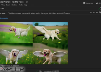 Google 實際秀出「AI 影片生成」實驗功能 Phenaki，把想像轉為影片