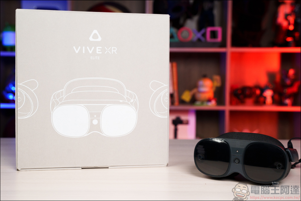 最輕便一體機 HTC VIVE XR Elite 開箱體驗，一機滿足 PC VR + VR 一體機 + MR 所有需求 - 電腦王阿達
