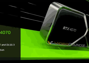 NVIDIA RTX 4070 官方效能測試數據圖洩漏，就跟 RTX 3080 一樣