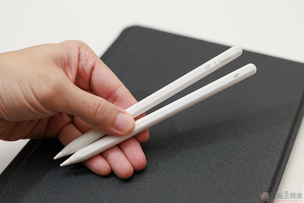 小資族 iPad 體驗全滿足！eiP Magnetix 磁吸可拆式藍牙觸控鍵盤、媲美 Apple Pencil 的磁吸充電觸控筆、專業筆觸磁吸類紙膜 eiP 超大杯全配件開箱 - 電腦王阿達