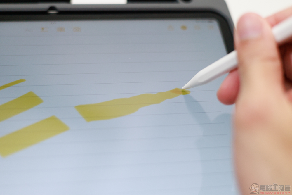 小資族 iPad 體驗全滿足！eiP Magnetix 磁吸可拆式藍牙觸控鍵盤、媲美 Apple Pencil 的磁吸充電觸控筆、專業筆觸磁吸類紙膜 eiP 超大杯全配件開箱 - 電腦王阿達