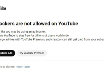 YouTube 啟動封鎖 Ad Blocker 廣告阻擋的新機制，乖乖看廣告吧