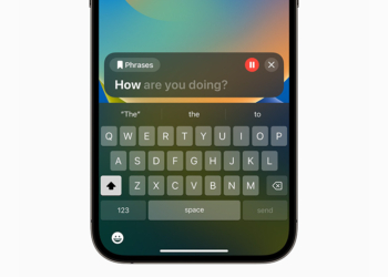 很快 iPhone 只需 15 分鐘就能「學會你的聲音」，還有「隨指／打字即唸」的便利輔助功能