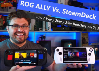 低功耗設定的遊戲表現竟輸 Steam Deck！ASUS ROG Ally 電競掌機實測新發現