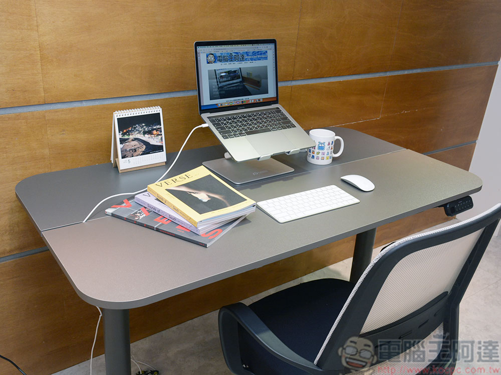 mindcase Allround Desk 鷗圓電動升降桌開箱：免萬元、易組裝，小資最愛 - 電腦王阿達