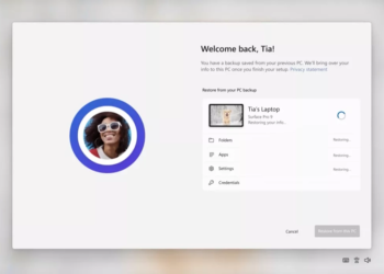 Windows 11 未來將會提供雲端備份功能，讓你能在新電腦上一鍵恢復