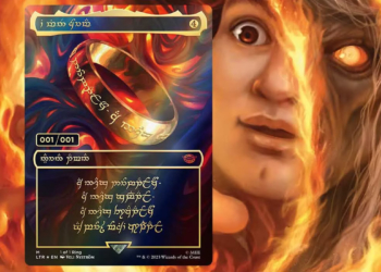 全球限量一張的《魔法風雲會》「至尊魔戒」卡未上市懸賞價已經炒破 6000 萬台幣