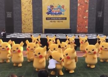 皮卡丘演出影片漏網鏡頭