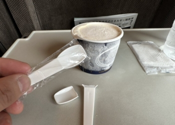 日本東海道新幹線超硬冰淇淋 Sujata，勺子斷了都還沒吃到？