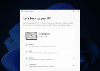Windows 11 新功能讓備份與還原更容易