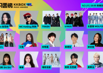 第 18 屆 KKBOX 風雲榜高雄巨蛋門票聽歌免費抽