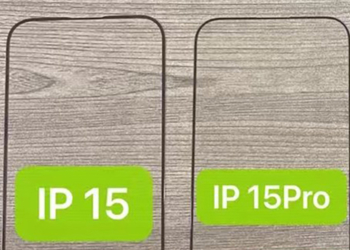 iPhone 15 與 iPhone 15 Pro 前面板玻璃與保護貼洩漏？全面「登島」、Pro 邊框更細